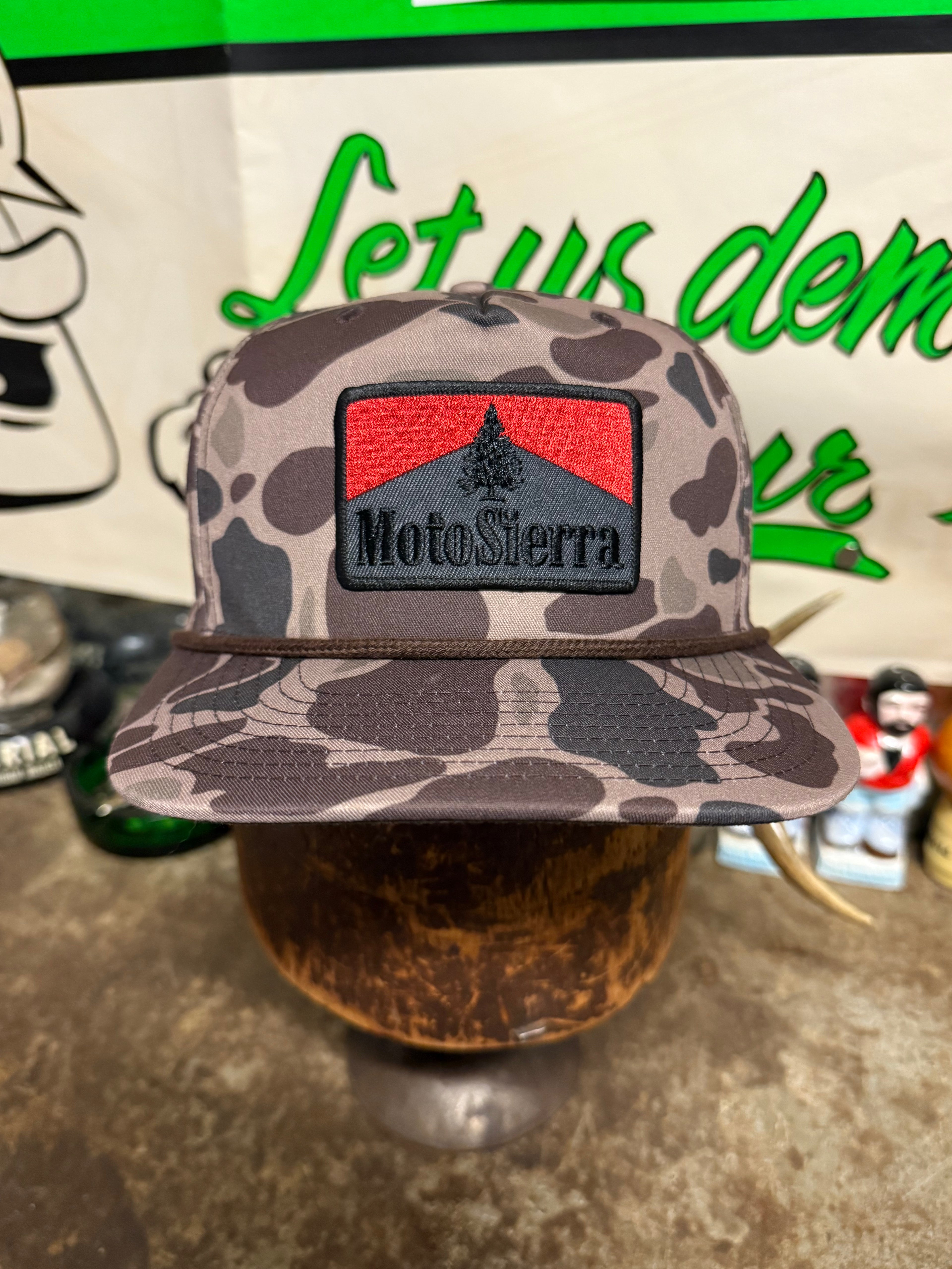 DM Duck Camo Rope Hat