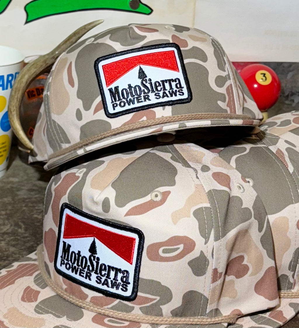 Power Saws Duck Camo Snapback Hat