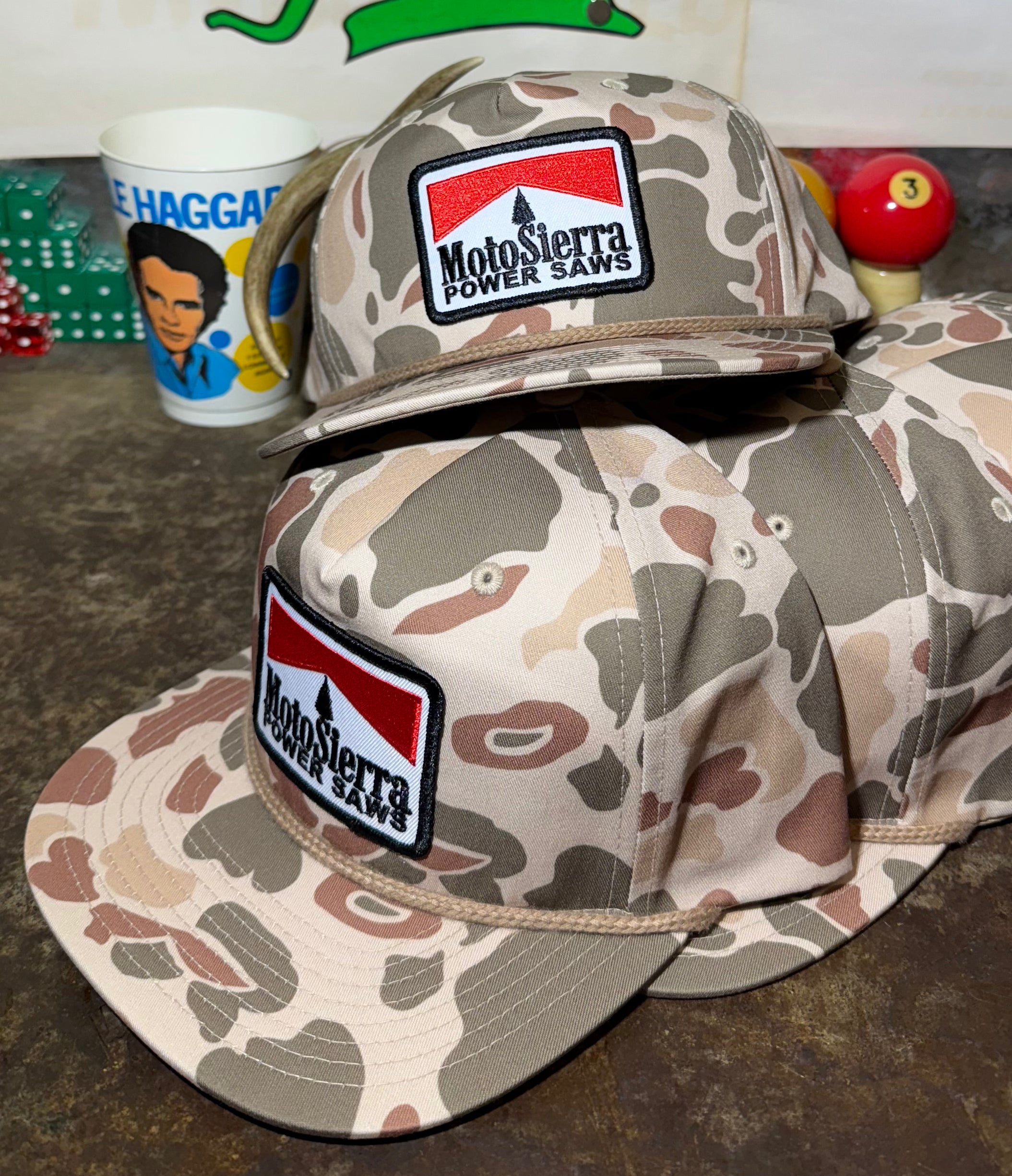 Power Saws Duck Camo Snapback Hat