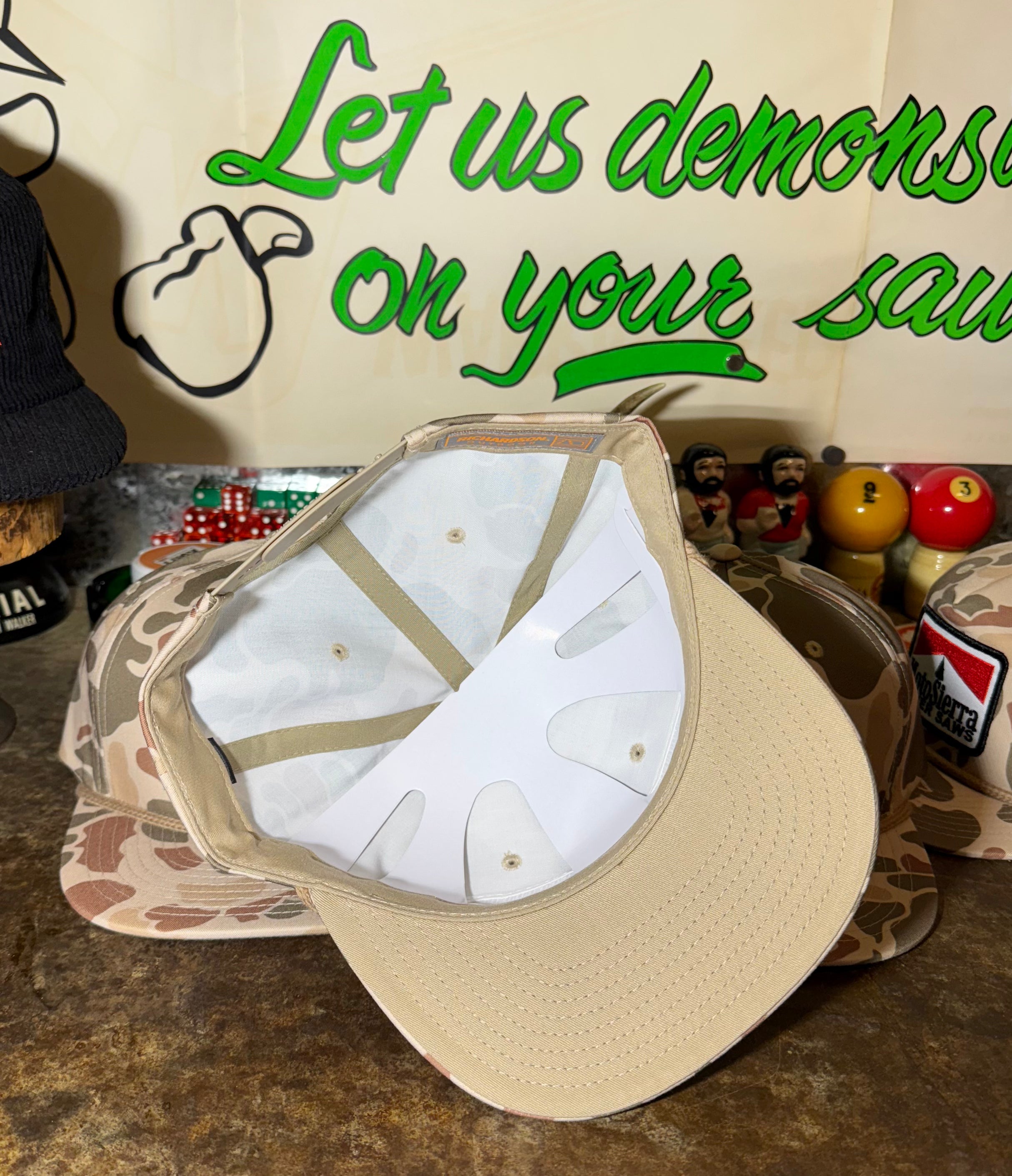 Power Saws Duck Camo Snapback Hat