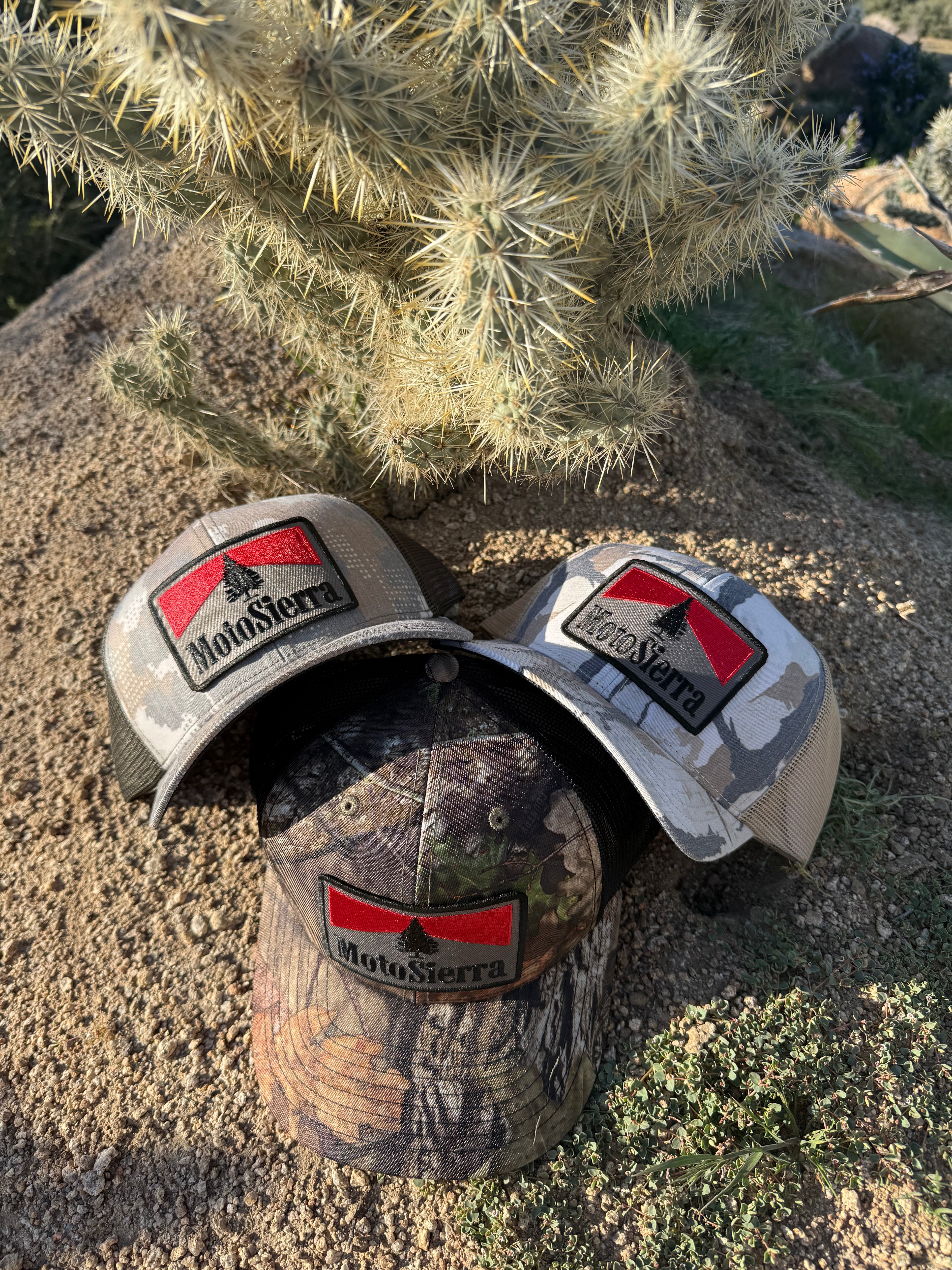 Double Mash Husk Camo Trucker Hat