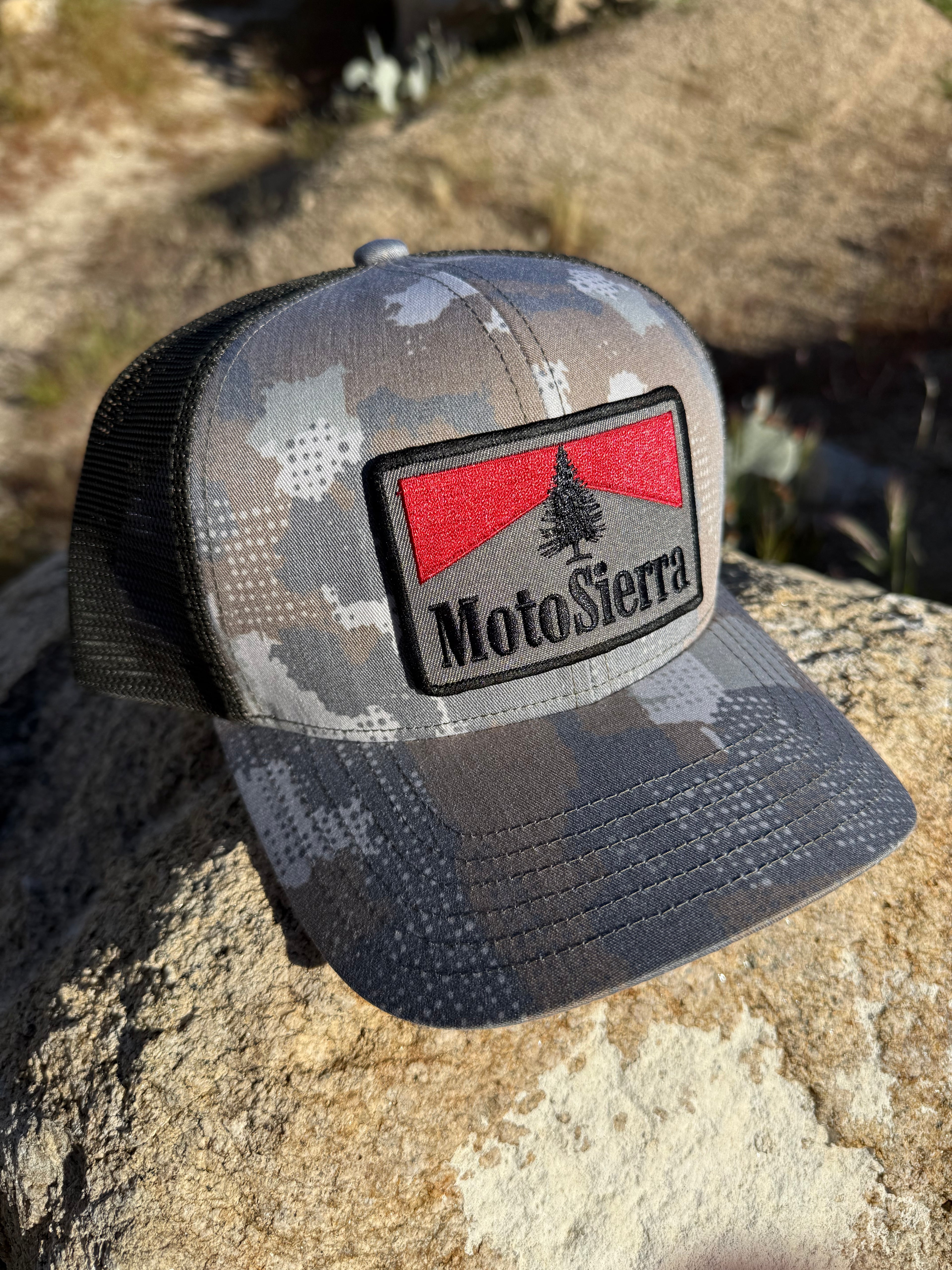 Double Mash Husk Camo Trucker Hat