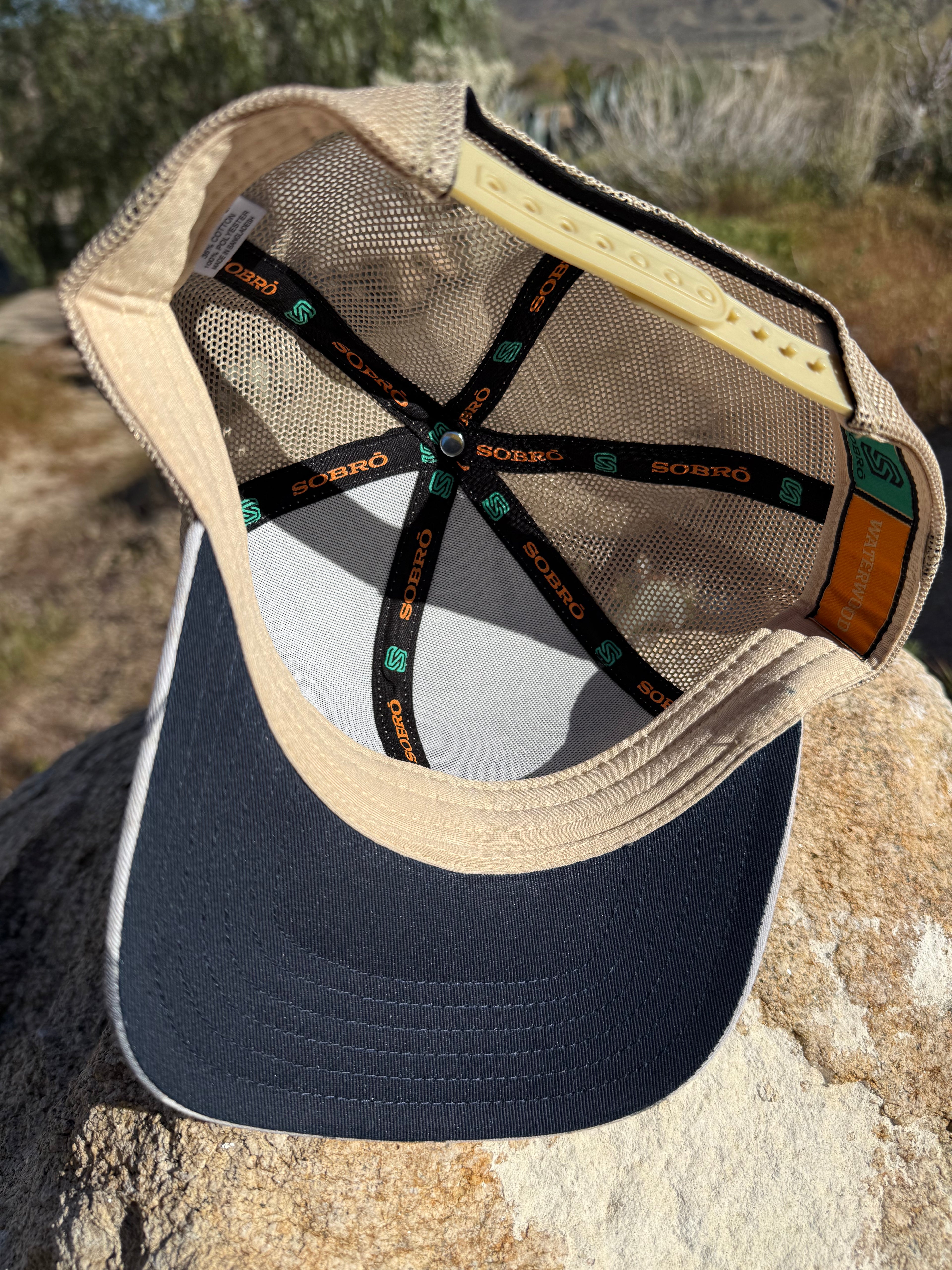 Double Mash Driftwood Trucker Hat