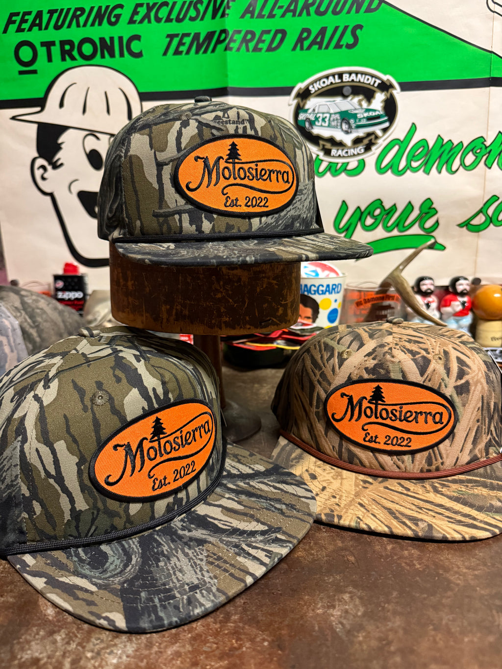 Square Ground Mossy Oak Tree Stand Hat