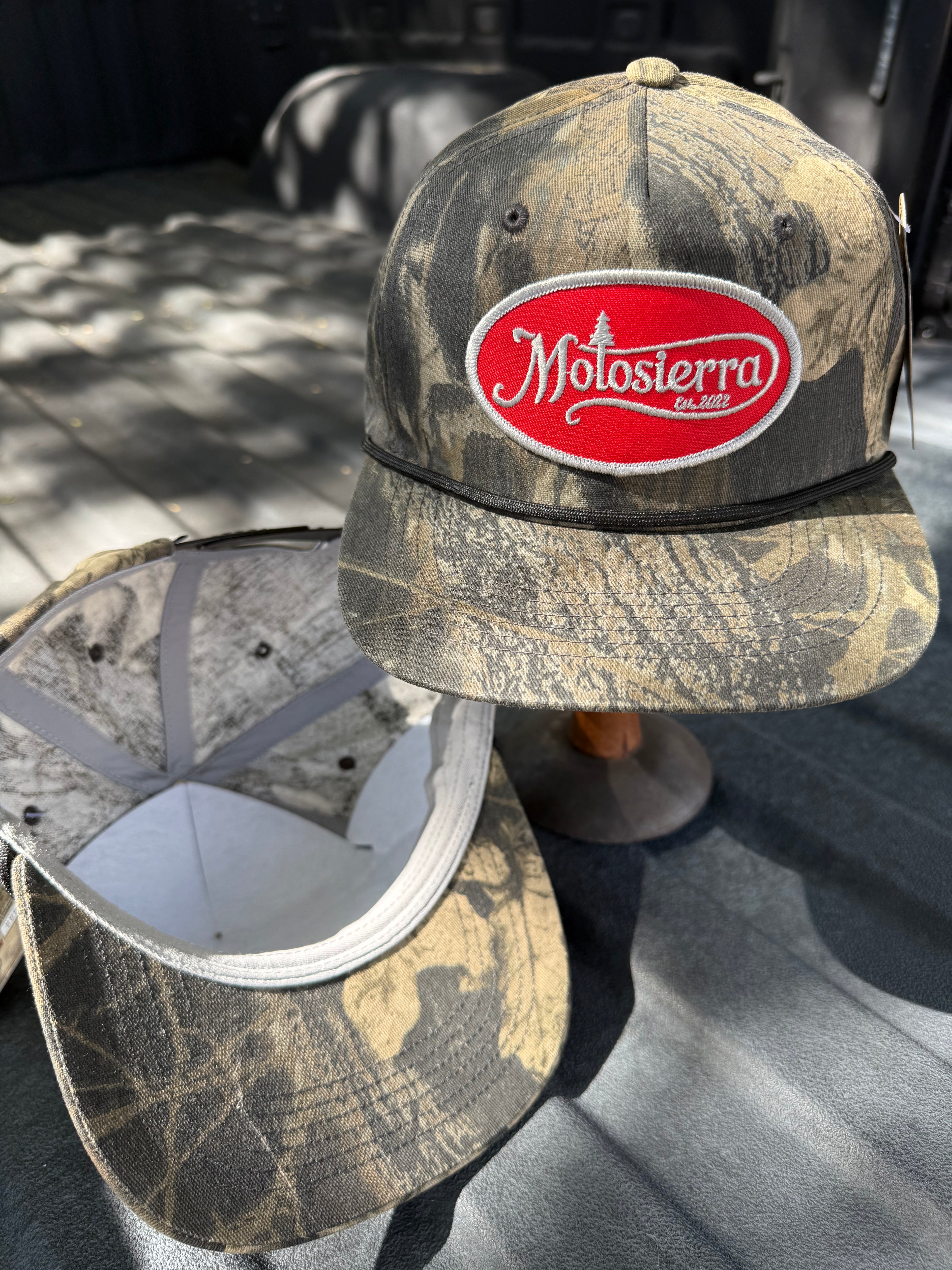 Boxcar Mossy Oak Rope Hat