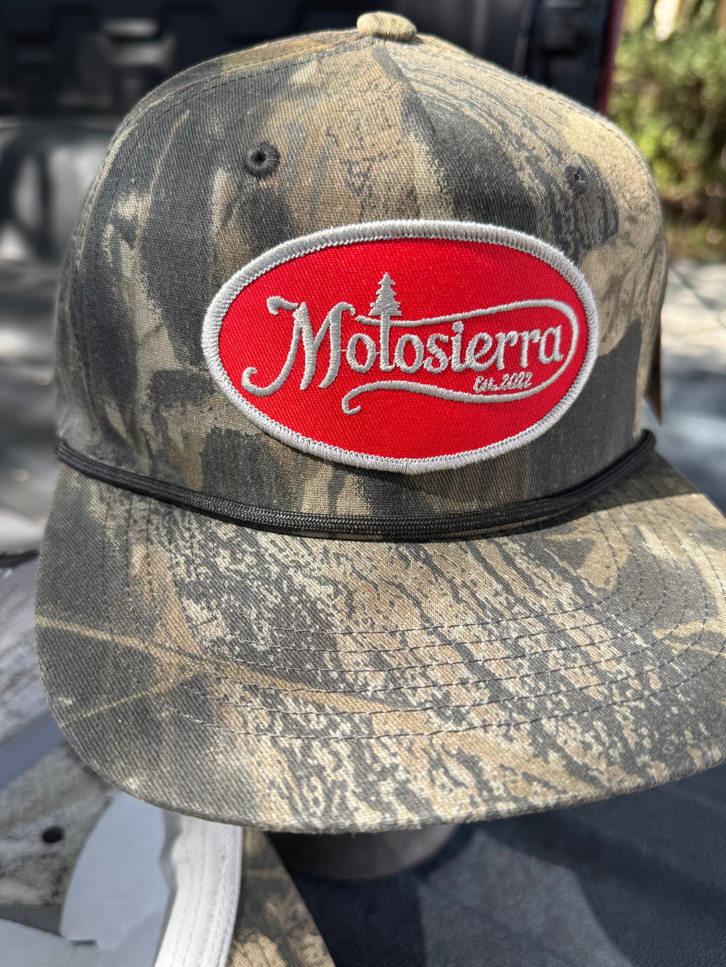 Boxcar Mossy Oak Rope Hat