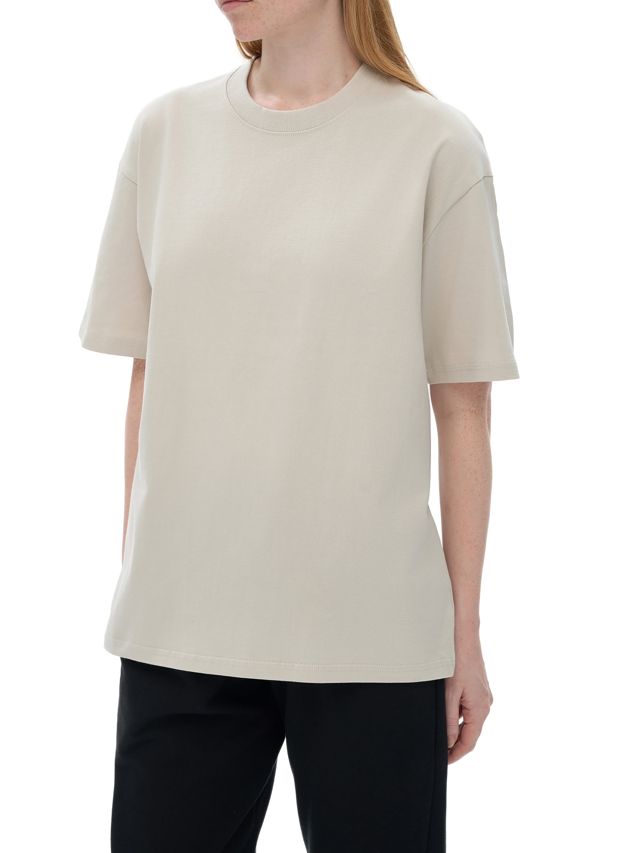 Roses Drop Shoulder Cotton T-Shirt