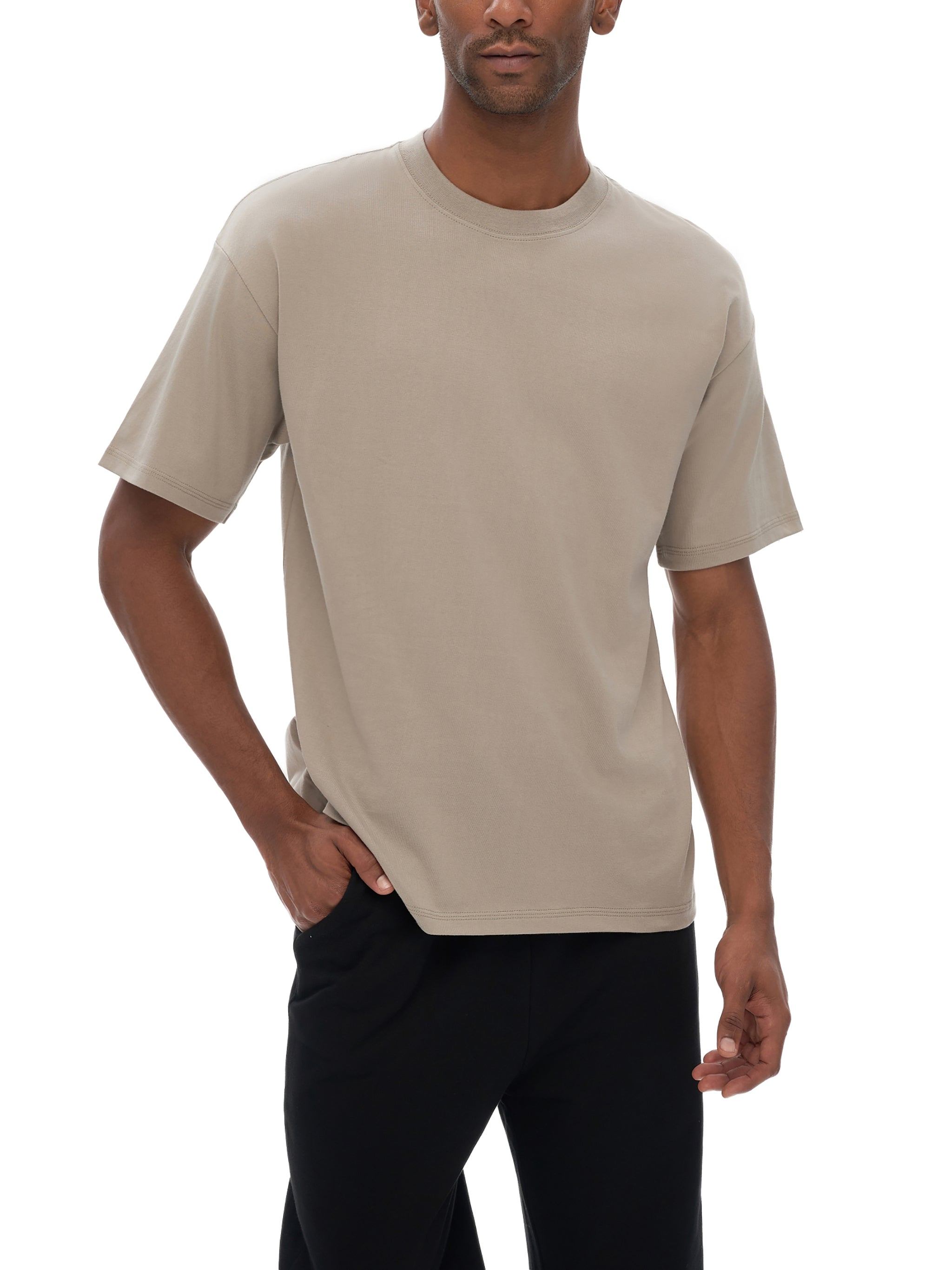 Roses Drop Shoulder Cotton T-Shirt
