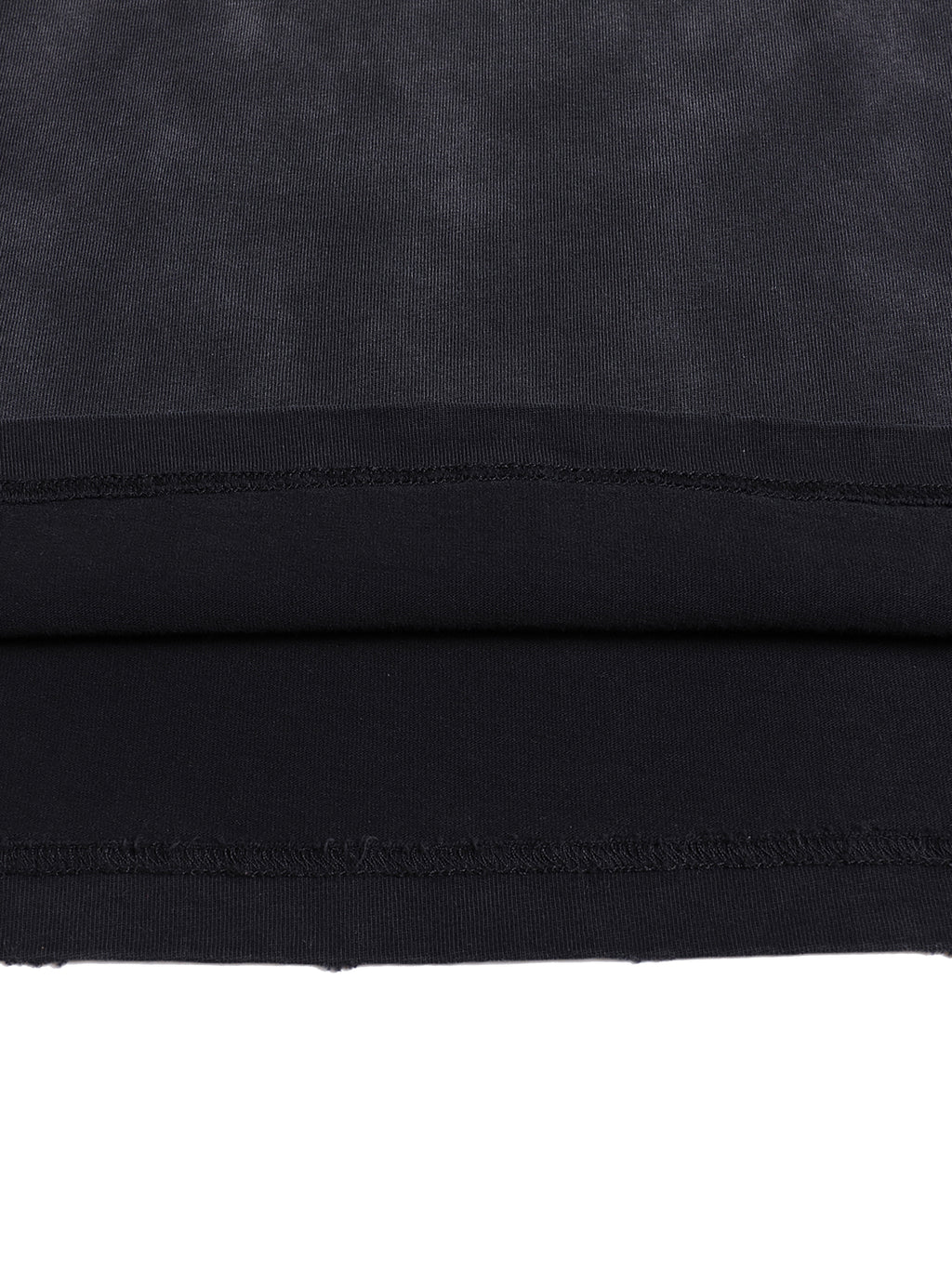 Les Halles Vintage Washed Hand-Frayed T-Shirt